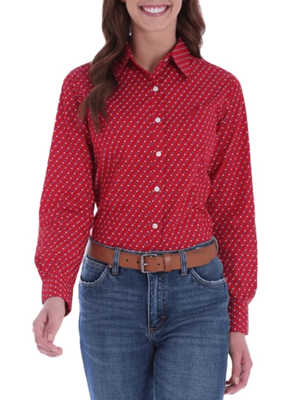 Wrangler (George Strait for her) Women's Western Button Down Shirt